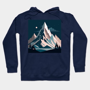 Vintage mountain t-shirt Hoodie